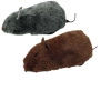 Wholesale of two-in-one remote control plush mice, cats, dogs, pet simulation, colorful mice running away, and cat toys Item Picture